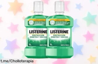 Pack de 2 Listerine Protección Dientes y Encías: ¡gana una sonrisa radiante con este chollazo que cuida tu boca todo el día! Aprovecha esta rebaja increíble antes de que desaparezca.