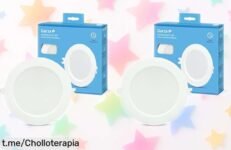 Pack de 2 downlights LED Garza a precio regalado, ilumina tu hogar con un chollazo que no puedes dejar escapar ¡dile adiós a las sombras y dale vida a tus espacios!