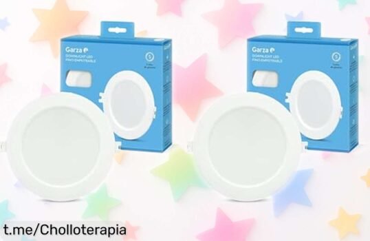 Pack de 2 downlights LED Garza a precio regalado, ilumina tu hogar con un chollazo que no puedes dejar escapar ¡dile adiós a las sombras y dale vida a tus espacios!