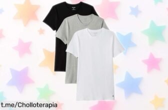 Pack de 3 camisetas básicas de algodón para hombre Calvin Klein a un precio irrefutable; renueva tu armario y siente la frescura del estilo sin esfuerzo.