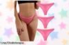 Pack de 3 tangas de encaje para mujer, rebajadas a precio increíble: siente la frescura y renueva tus básicos ¡No dejes pasar este ofertón!