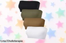 Pack de 4 brasieres tipo bandeau Blulu para mujer, sin costuras ni relleno, un gustazo a precio loco: ¡luce natural y fresca en tus mejores outfits!