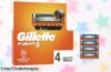 Pack de 4 recambios Gillette Fusion5 para un afeitado suave y preciso, ¡aprovecha este precio loco que no se ve todos los días y renueva tu rutina con confianza!