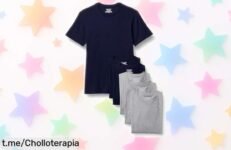 Pack de 6 camisetas interiores Amazon Essentials en algodón a precio loco, siente la diferencia y disfruta cada día con este super chollo que no puedes dejar pasar.