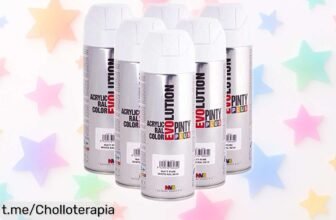 Pack de 6 sprays Pintyplus Evolution para pintar tu mundo: cobertura brutal y secado rapidísimo a un precio que te hará sonreír, ¡no dejes pasar este chollazo!