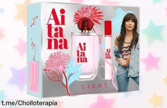 Pack de perfumes Aitana STARS: Eau de Toilette 80 ml y mini 10 ml a precio rebajado, ¡un chollo que hará brillar tu día!