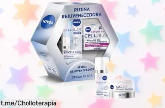 Pack facial NIVEA Cellular Epigenetics, rejuvenece tu piel con sérum antiedad y crema SPF30 a un precio increíble, ¡no dejes pasar este super chollo que hará brillar tu rostro!