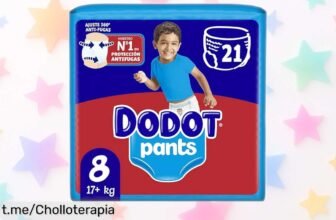 Pañales Dodot Bebé Pants, el chollo que necesitas: hasta 12 horas secos y ajuste total para que tus peques disfruten con la Patrulla Canina sin preocupaciones. ¡No te lo pierdas!