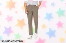 Pantalón chino para hombre Amazon Essentials, el aliado perfecto sin arrugas y a un precio que no vas a creer; ¡equípate ya y lleva tu estilo al siguiente nivel!