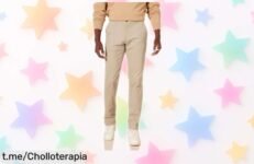Pantalones chinos casuales de Amazon Essentials a precio regalado, durabilidad y estilo en cada paso ¡Aprovecha esta oportunidad antes que se agoten!