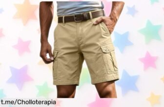Pantalones cortos cargo de lujo que se adaptan a tu movimiento y son perfectos para todo: ¡aprovecha el descuentazo con cupón y hazte ya con ellos antes de que vuelvan a su precio normal!