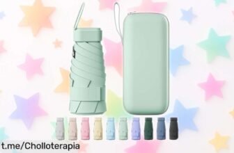 Paraguas de viaje ultracompacto Betrynidil, el ofertón que aguanta viento fuerte y te protege del sol, ¡no dejes pasar esta oportunidad única para llevarlo a todas partes!