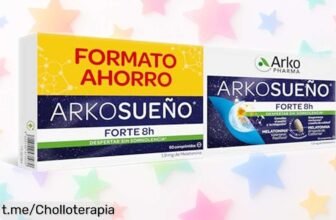 Pastilla para dormir Arkopharma Arkosueño Forte 8h, chollazo que mejora tu descanso y calma la ansiedad; ¡aprovéchalo antes de que se agote!
