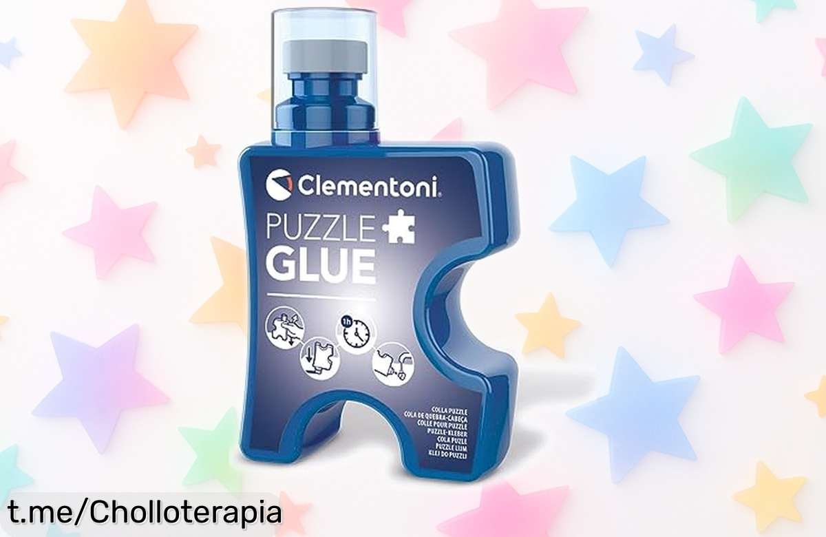 Pegamento líquido para puzzles Clementoni 200 ml: el ofertón que reviven tus creaciones, protege sin manchas y seca rapidísimo ¡Aprovecha esta oportunidad única!