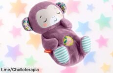 Pelucha sonajero FisherPrice que baila y brilla, el compañero ideal para tu bebé ¡Aprovecha este precio de ganga y dale alegría ahora mismo!