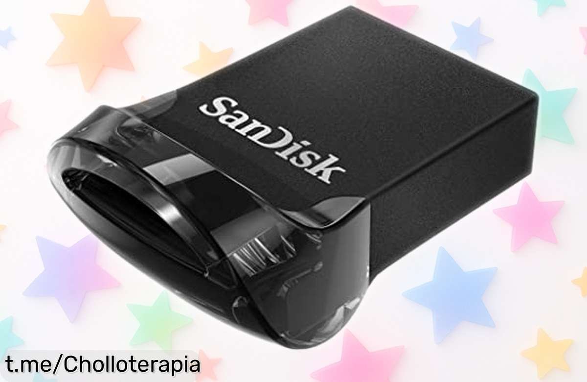 Pendrive SANDISK Ultra Fit 32GB en pack de 3: Ofertón que flipas, súper rápido y para llevar contigo todo lo que amas. ¡No te quedes sin él y guarda tus recuerdos ya!