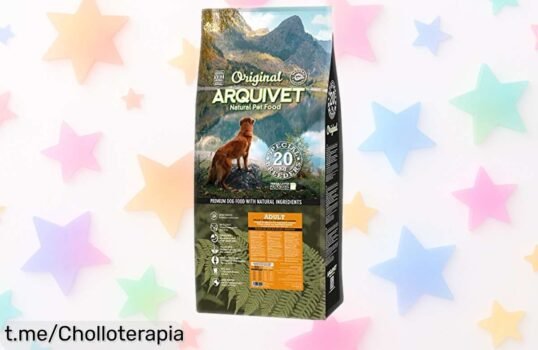 Pienso para perros adultos Arquivet Original con pollo y arroz, ¡ofertón de 20 kg que cuida a tu mejor amigo por un precio loco! Hazlo feliz hoy mismo.