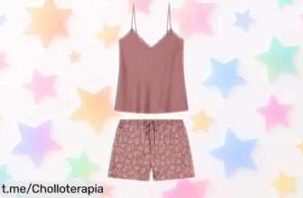 Pijama de pantalón corto con tirantes Women'secret, oferta increíble para dormir fresquita y calentita: un chollazo que no te querrás perder ¡date prisa!