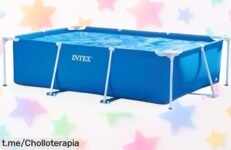 Piscina desmontable pequeña Intex 28272NP con montaje exprés y precio rebajado, ¡haz que el verano sea refrescante y divertido sin complicaciones!