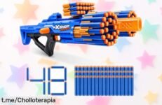 Pistola de dardos XShot Insanity Bezerko: Oferta loca con 84 dardos y acción a distancia para la emoción del juego, aprovecha este chollazo antes de que desaparezca.