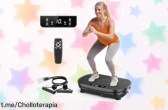 Placa vibratoria FEIERDUN, el chollo que activa tu cuerpo en 10 minutos para mejorar fuerza y quemar grasa; ¡no dejes pasar esta oportunidad única!