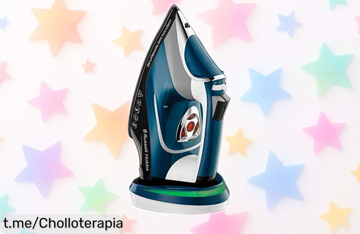 Plancha sin cable Russell Hobbs: elimina arrugas al instante con 2600 W y vapor potente. ¡Oferta limitada! Atrévete a planchar rápido y sin interrupciones, no te lo pierdas.