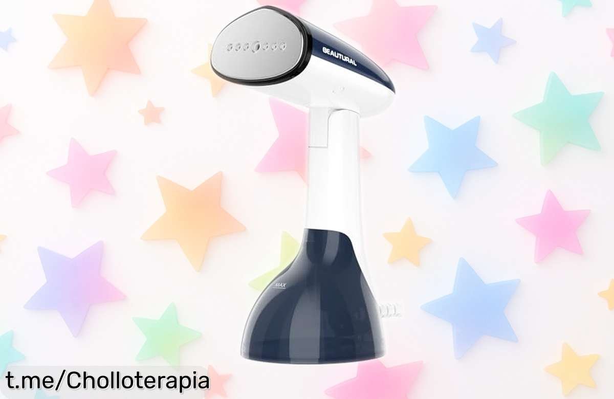 Plancha vertical de vapor Beautural en solo 35 segundos para que tus prendas queden siempre perfectas; no te pierdas este ofertón que va a cambiar tu rutina diaria.