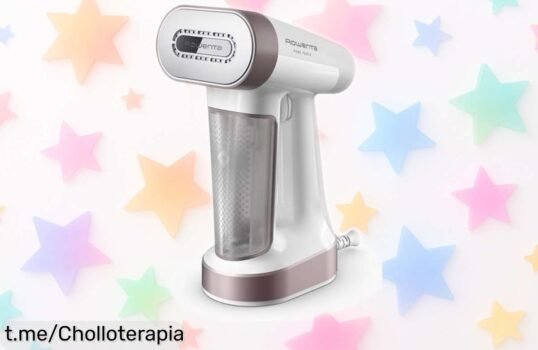 Plancha y cepillo de vapor 2 en 1 Rowenta Pure Force DR8720F0, ¡rebajada a un precio loco para que luzcas siempre impecable y fresco! No dejes pasar esta oportunidad única.