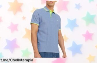 Polo slim fit de algodón Piqué JACK & JONES a precio loco: elegancia y estilo al mejor precio, ¡no dejes pasar este ofertón que hace brillar tu armario!