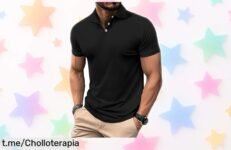 Polos de golf para hombre PINSPARK en pack desde 1 hasta 5 unidades, con precio de ganga que te hará sentir fresco y genial en cada swing, ¡no lo dejes pasar!