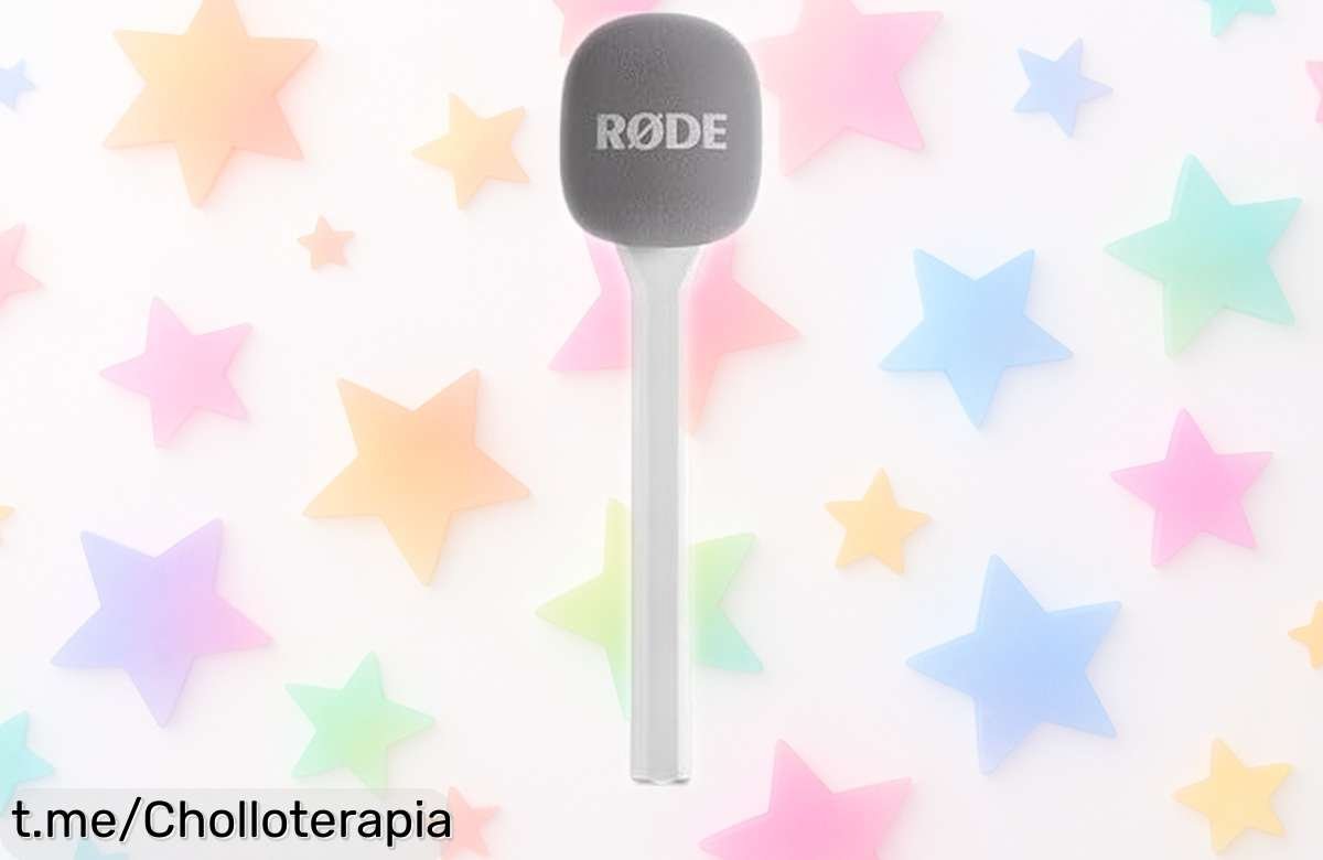 Potente adaptador de mano RØDE Interview GO con pantalla anti viento a precio irresistible, lleva tu sonido al siguiente nivel y hazte escuchar en cualquier lugar hoy mismo.