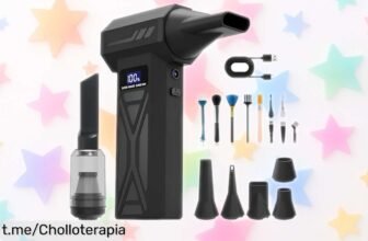 Potente aspirador y secador 2 en 1 LAIVIYA a precio loco: mantén tu mundo impecable con su increíble rendimiento y numerosas ventajas, ¡no dejes pasar esta oportunidad única!