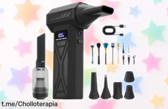 Potente aspirador y secador 2 en 1 LAIVIYA a precio loco: mantén tu mundo impecable con su increíble rendimiento y numerosas ventajas, ¡no dejes pasar esta oportunidad única!