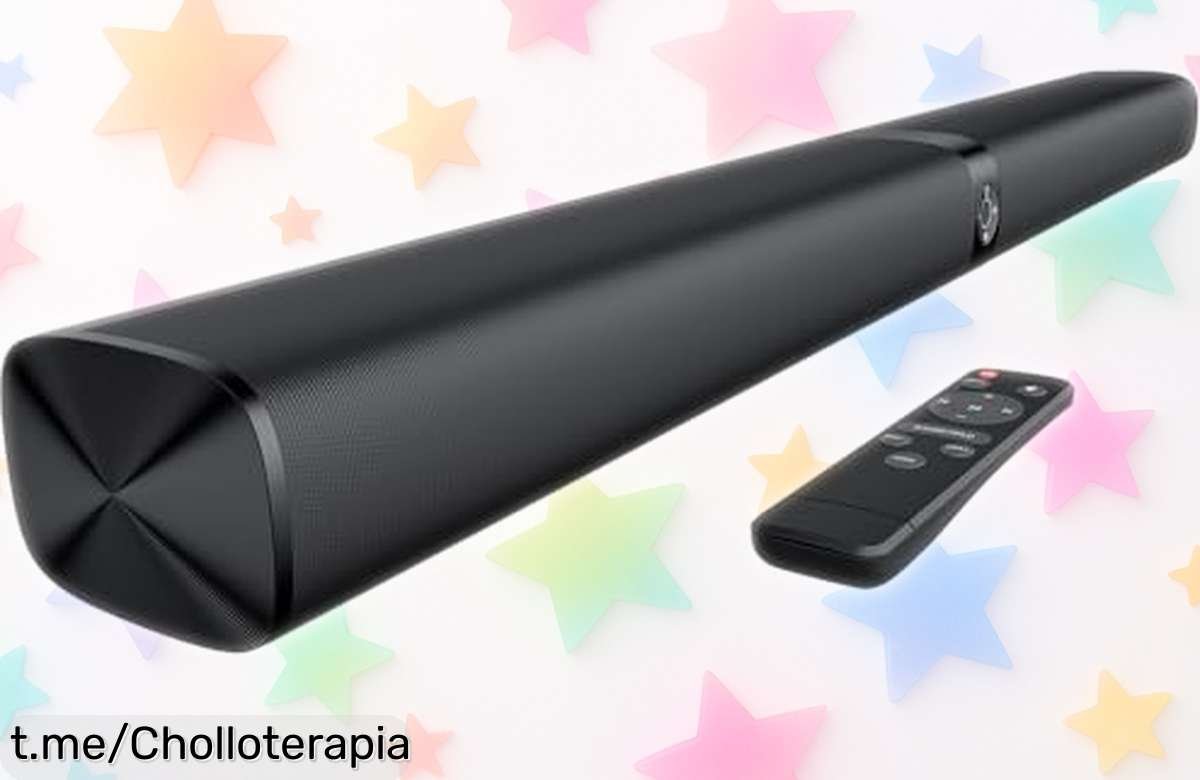 Potente barra de sonido GarageRock 2 en 1 con voz nítida y Bluetooth 5.3, ¡aprovecha este ofertón que llevará tus series a otro nivel! No te lo pierdas, siente la diferencia ahora mismo.