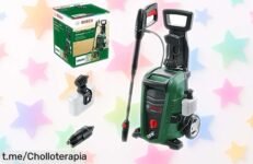 Potente limpiadora a presión Bosch UniversalAquatak 135, ¡ofertón para eliminar la suciedad en un instante y dejarlo todo reluciente! Aprovecha este precio brutal antes de que se acabe.