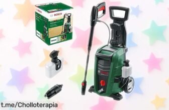 Potente limpiadora de alta presión Bosch UniversalAquatak 135 a precio rebajado, ¡deja todo reluciente y aprovecha este chollazo para darle brillo a tu hogar!