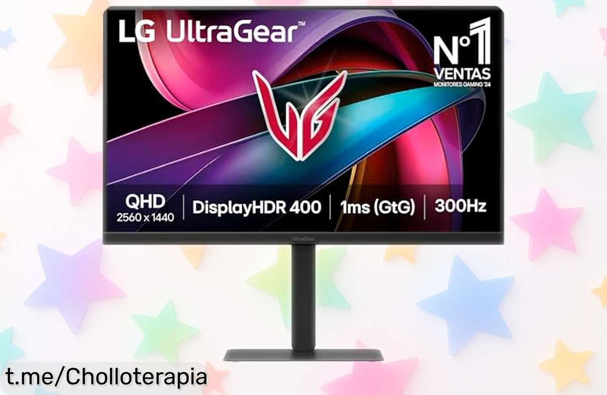 Potente monitor gaming LG 27G640AB de 27” a un precio loco, juega como nunca con colores brutales y velocidad extrema, ¡no te lo puedes perder!