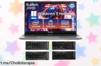 Potente portátil Blackview Acebook 6 con pantalla brillante y 16GB de RAM a un precio loco que te hará soñar, ¡no dejes pasar esta oportunidad única!