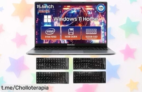 Potente portátil Blackview Acebook 6 con pantalla brillante y 16GB de RAM a un precio loco que te hará soñar, ¡no dejes pasar esta oportunidad única!