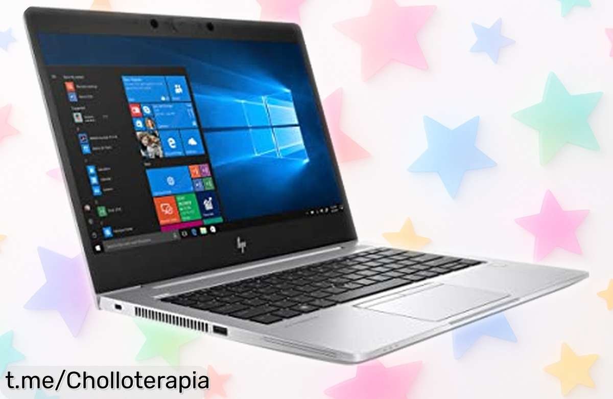 Potente portátil ultraligero HP EliteBook 830 G6 con pantalla táctil Full HD y 16 GB de RAM a precio locazo que necesitas para trabajar o estudiar ¡No te lo pierdas!