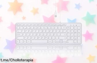 Potente teclado USB Perixx PERIBOARD213W a precio loco: diseño compacto y teclas silenciosas para escribir sin errores y con un chollazo que no querrás dejar escapar.