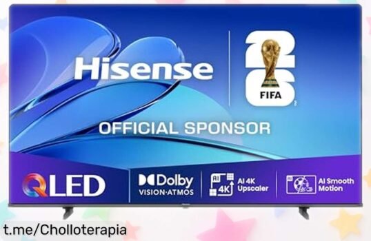 Potente televisor QLED Hisense 50E7Q de 50” a precio tirado para que vivas tus pelis y juegos como nunca, ¡no puedes dejar pasar esta oportunidad única!