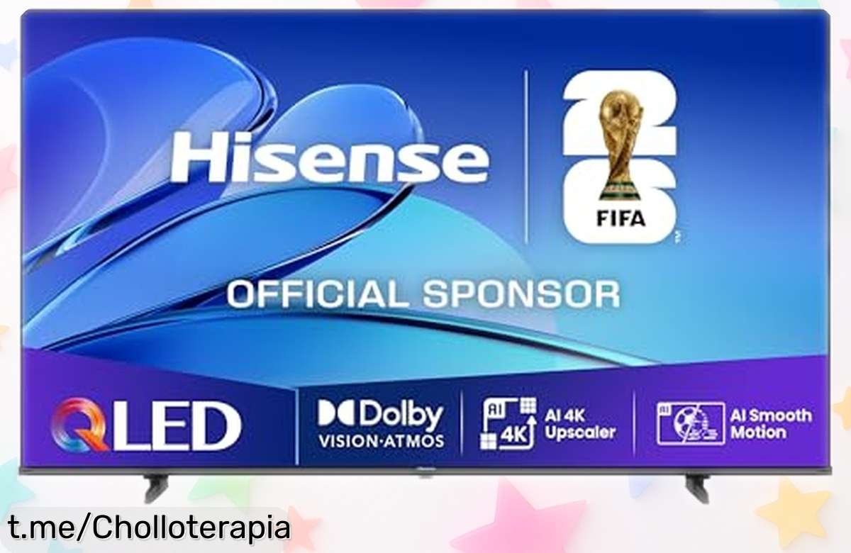Potente televisor QLED Hisense 50E7Q de 50” a precio tirado para que vivas tus pelis y juegos como nunca, ¡no puedes dejar pasar esta oportunidad única!