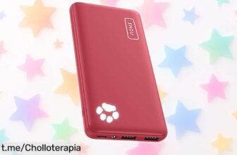 Power bank INIU de 10000mAh súper fina, carga rápida y 3 puertos USB C a un precio loco que no puedes dejar pasar. ¡Llévate la energía contigo y no te quedes sin batería!