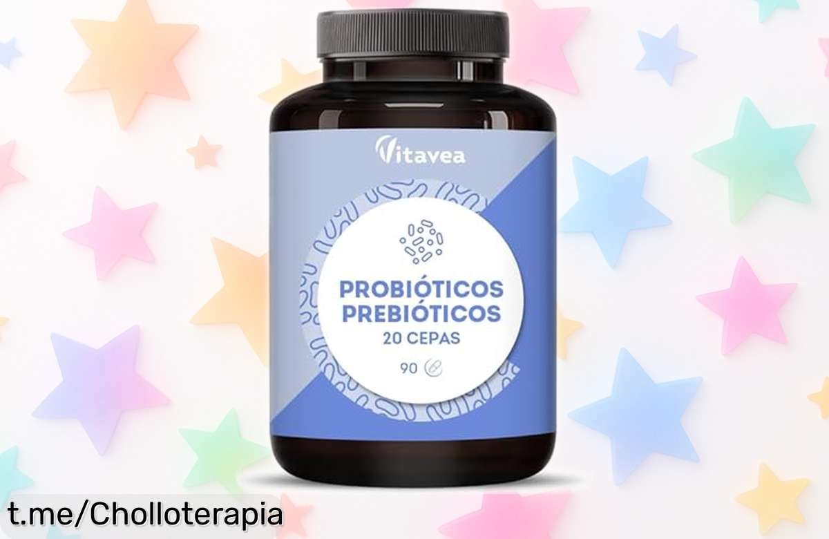 Probióticos Vitavea con 20 cepas para cuidar tu intestino y mejorar tu digestión: ¡pack de 90 cápsulas veganas a precio loco, no dejes pasar esta oportunidad irresistible!