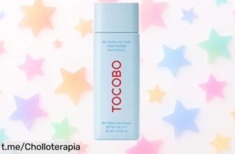 Protector solar TOCOBO Bio Watery SPF50+ que cuida tu piel y liviana como una pluma, ¡hazlo tuyo ahora a un precio de ganga!