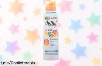 Protector solar en spray para niños Garnier Delial Sensitive, ¡aprovecha este chollazo de máxima protección IP50+ y disfruta del verano sin preocupaciones!