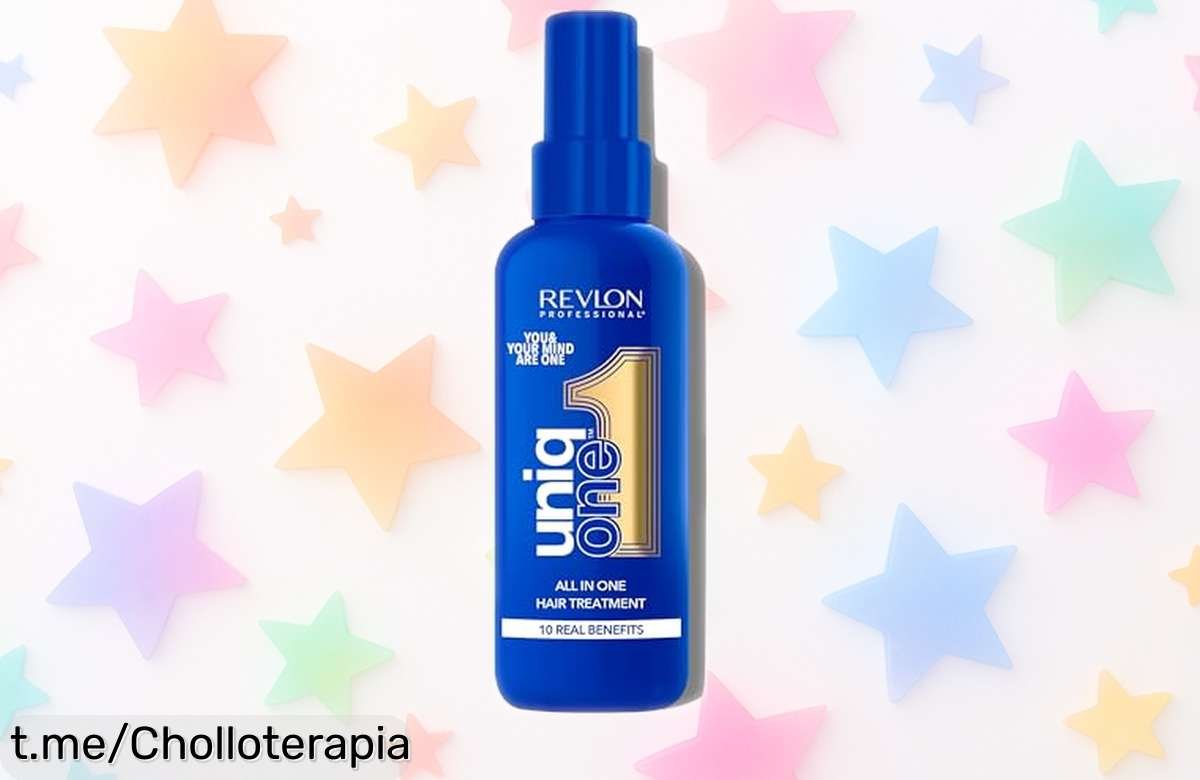 Protector térmico en spray REVLON PROFESSIONAL UniqOne que hidrata, repara y brilla como nunca a un precio de escándalo ¡Hazte con él antes de que desaparezca!