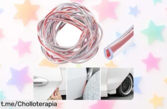 Protege tu coche con este burlete mágico que evita arañazos y golpes, ¡sin líos y a un precio rebajado que no te lo puedes perder!