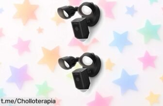 Protege tu hogar con el pack de 2 cámaras Ring Floodlight Cam, seguridad máxima y vídeo HD a un precio increíble que no dejarás escapar. ¡Actúa ahora y duerme tranquilo!